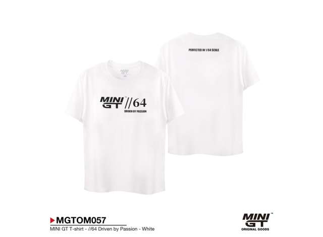 Футболка MINI GT «Driven by Passion», размер XXL, white - MGTOM057-XXL