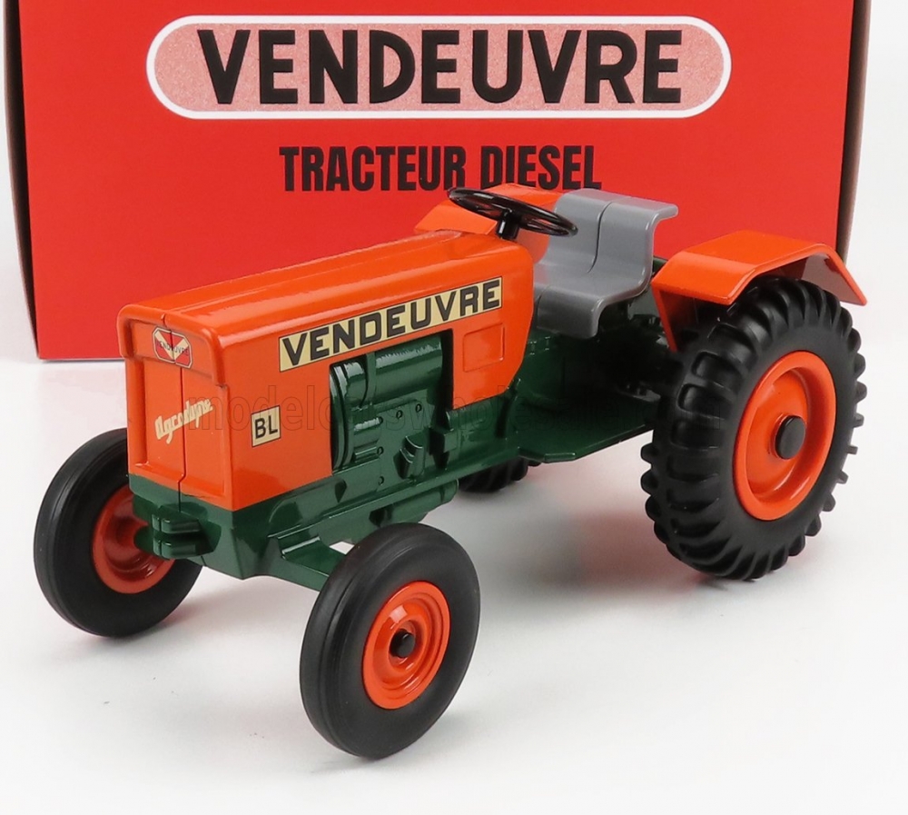 1:16 VENDEUVRE Bl V30 Agrodine Tractor (1962), Orange - UH6405