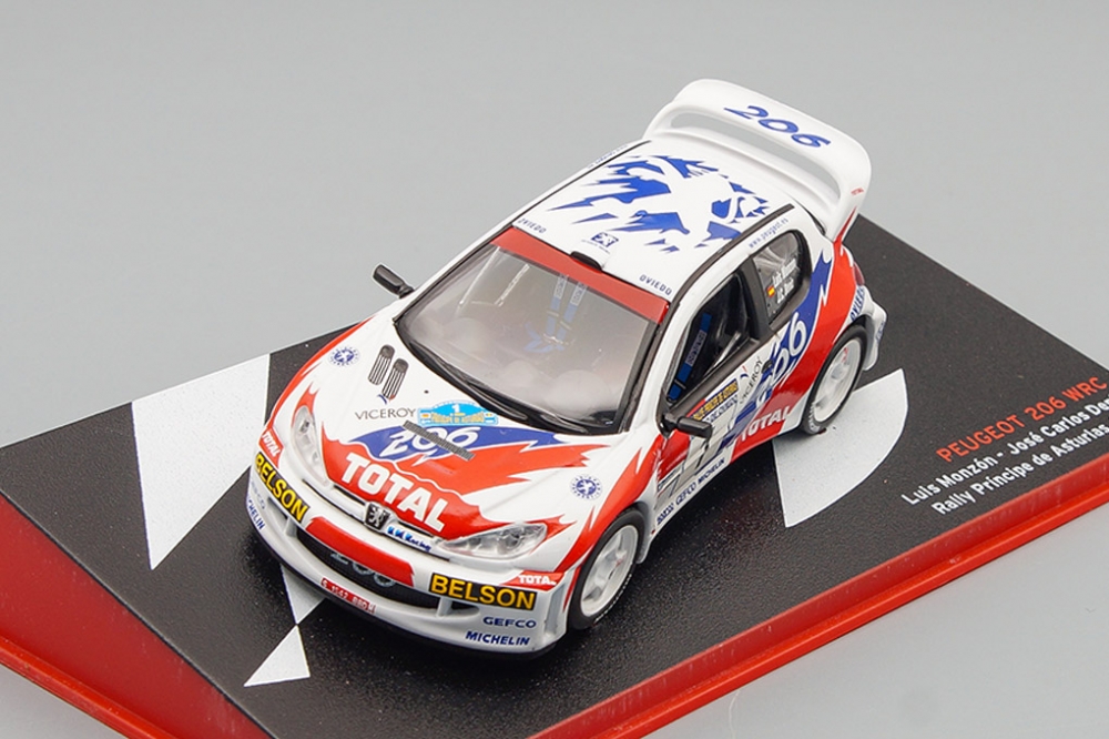 1:43 PEUGEOT 206 WRC - M4077-30