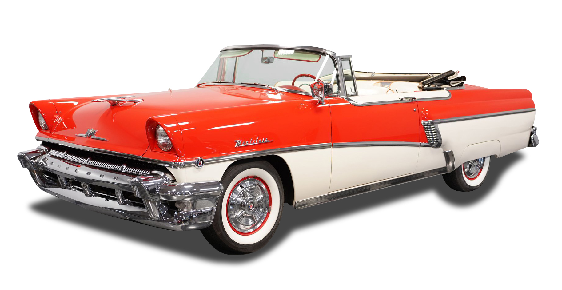 1:18 MERCURY MontClair Open Convertible (1956), carousel red/classis white - 5137