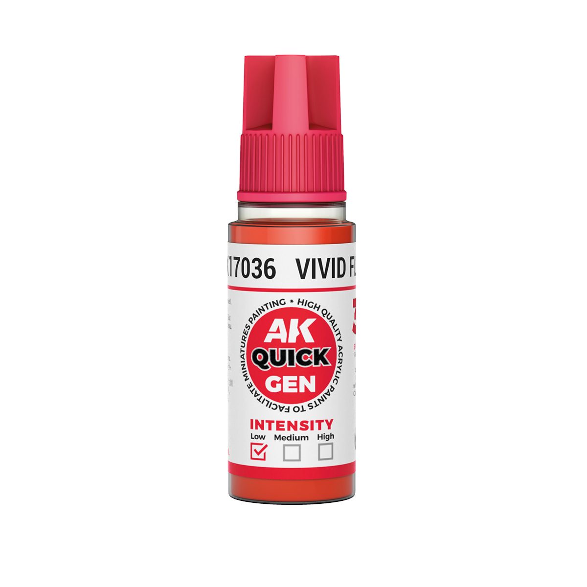 Краска акриловая QUICK GEN - Яркая кожа / VIVID FLESH, 18мл - AK17036