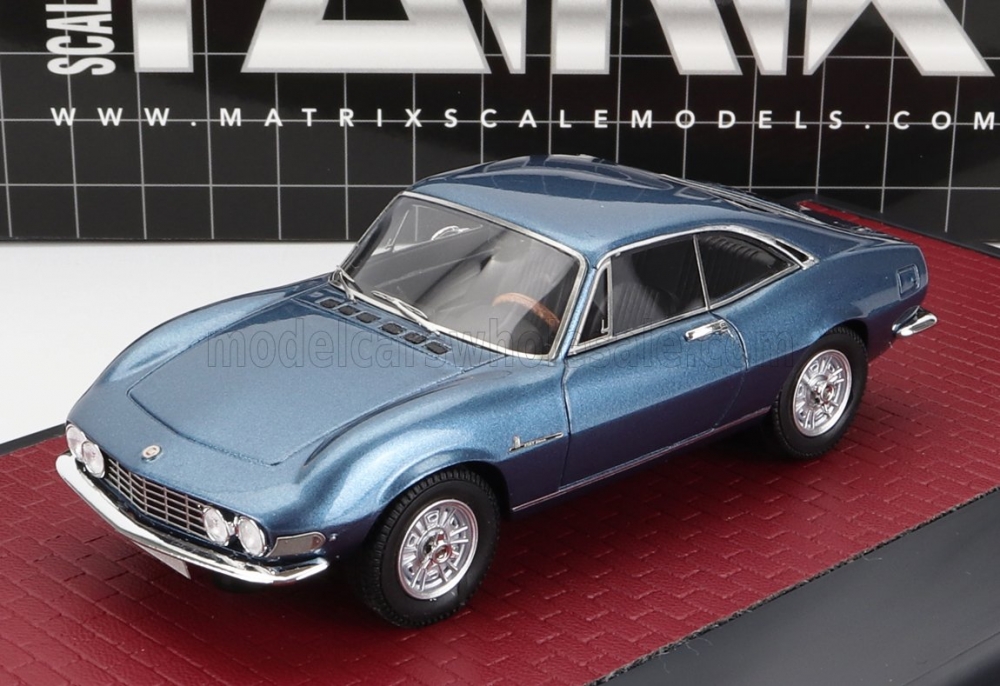 1:43 FIAT Dino Pininfarina Berlinetta Speciale Prototype (1965) Ferrari Engine, Blue Met - MX40602-041