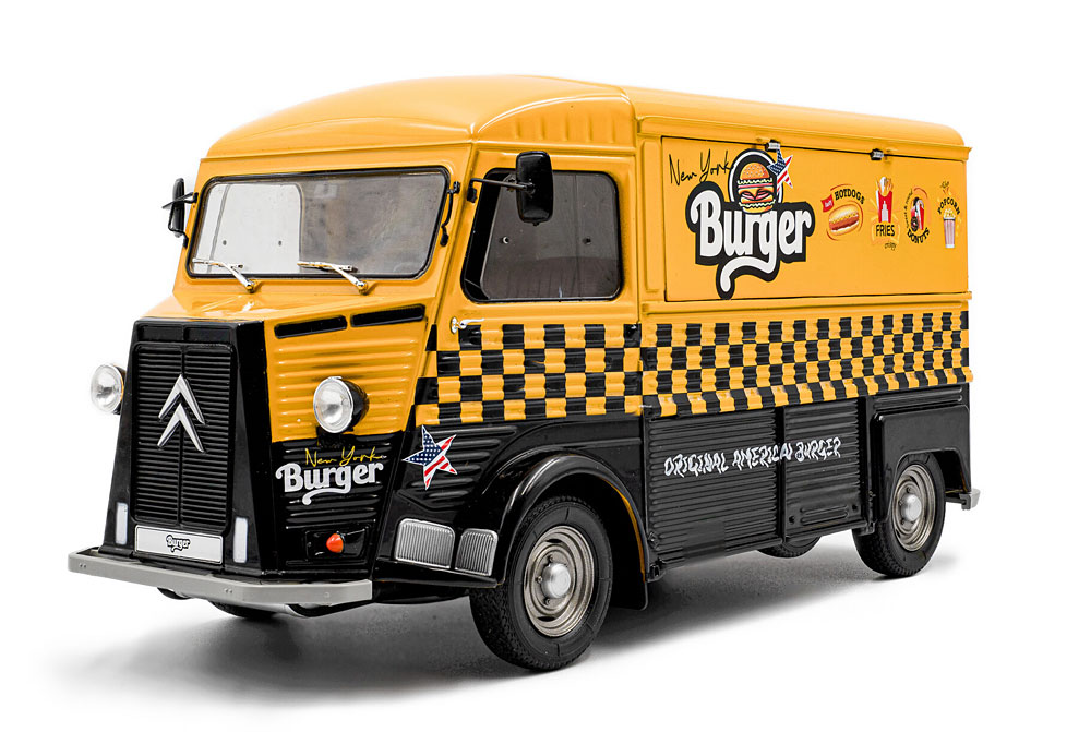1:18 CITROEN Typ HY New York Burger (1969), yellow black - S1804822
