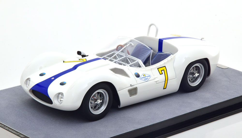 1:18 MASERATI Birdcage Tipo 61 #7 Winner GP Cuba Moss (1960) - TM18-276F