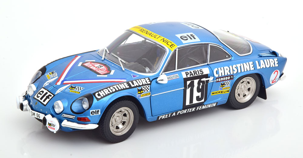 1:18 RENAULT Alpine A110 1600S Rallye Monte-Carlo (1976) - S1804204