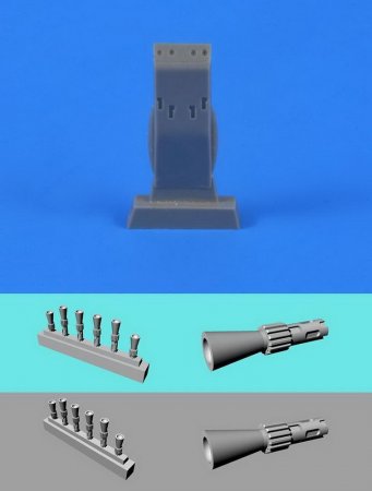 1:72 Blenheim Mk.IF - Correction dset (ventral gun pack) for Airfix kit - Q72258