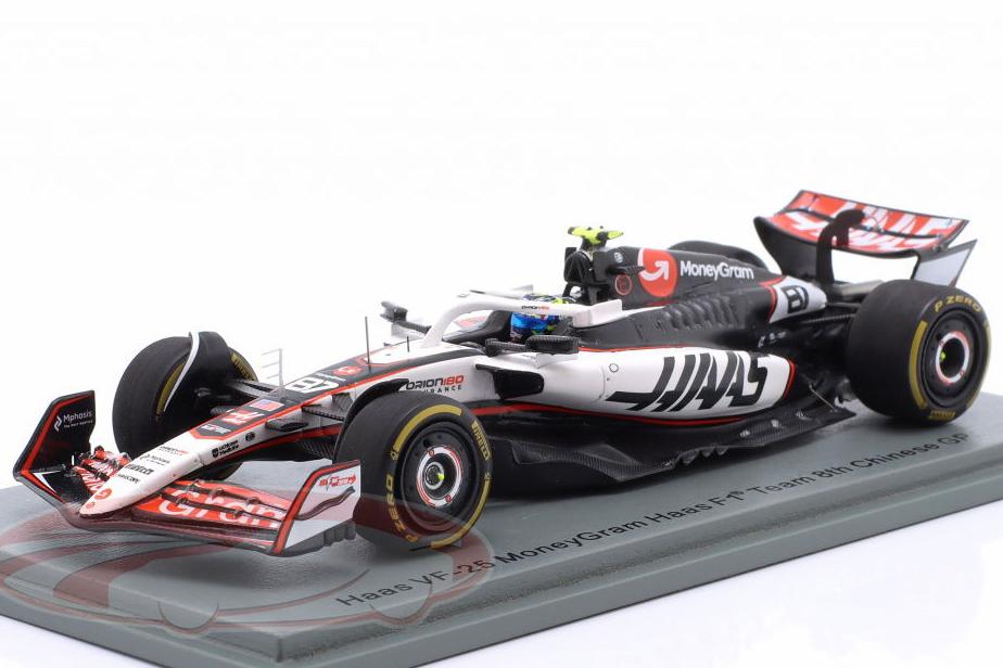 1:43 Haas VF-25 №87 8th China GP Formula 1 Oliver Bearman (2025) - S9587