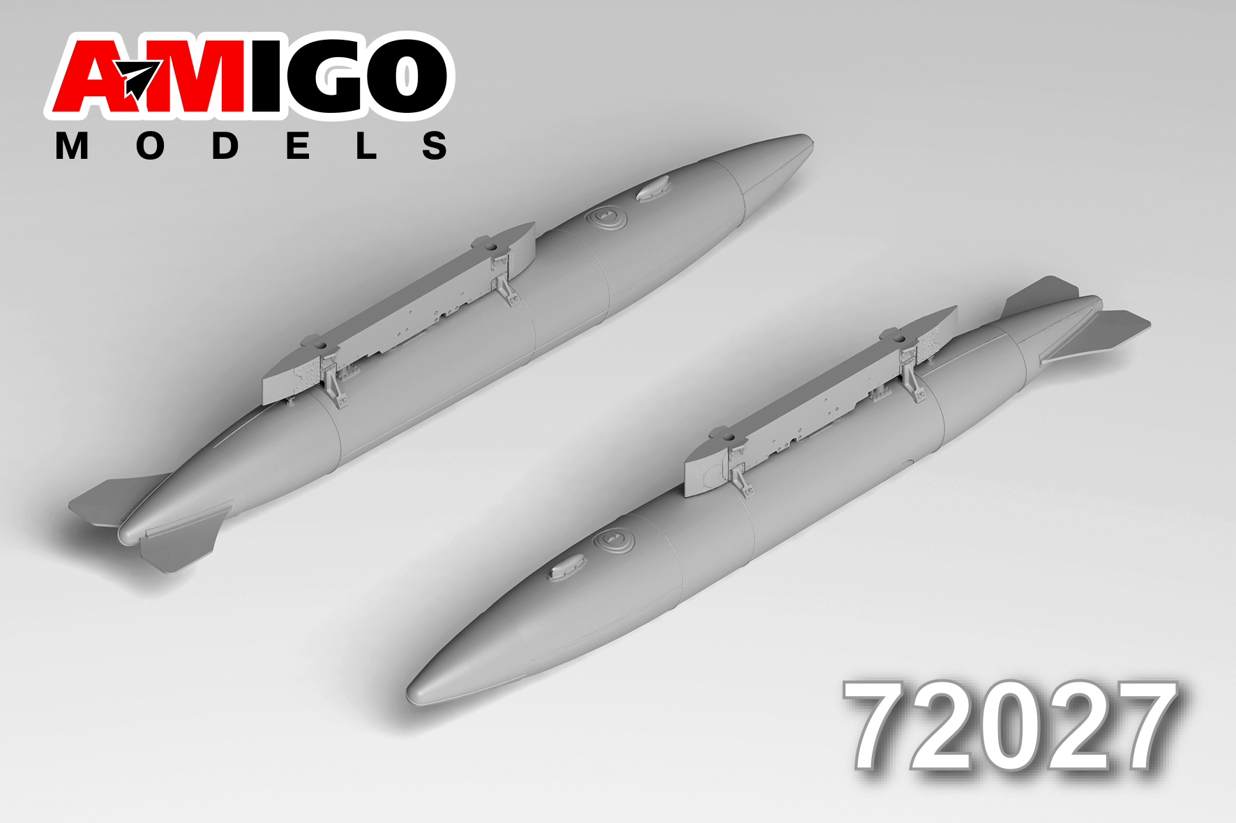 1:72 Подвесной топливный бак ПТБ-640 Су-7, Су-9. Cу-11, Су-15 - amg 72027