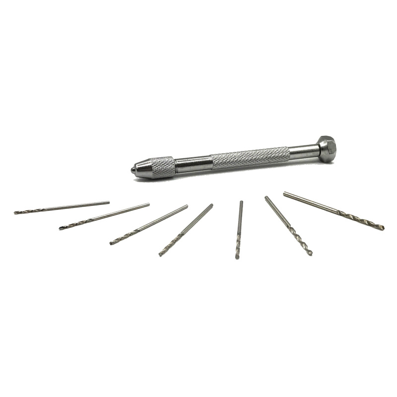 Дрель со сверлами набор 0,9мм-1,5мм - MW-2133