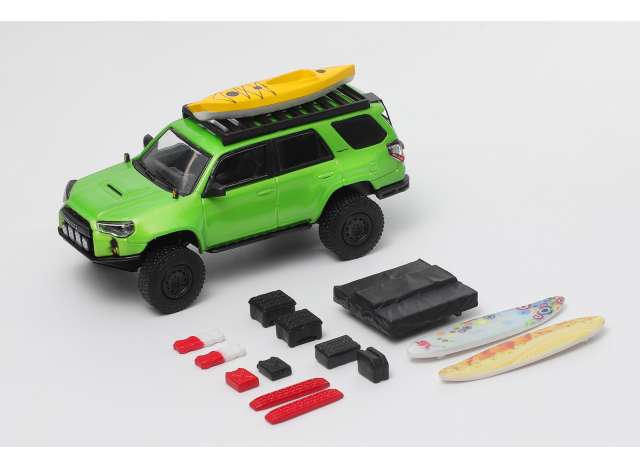 1:64 TOYOTA 4Runner Modified с аксессуарами, green - KS-051-536