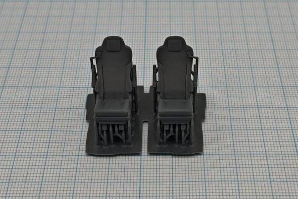 1:43 Сиденья для грузовых автомобилей (левое+правое), комплект - ST1727-031