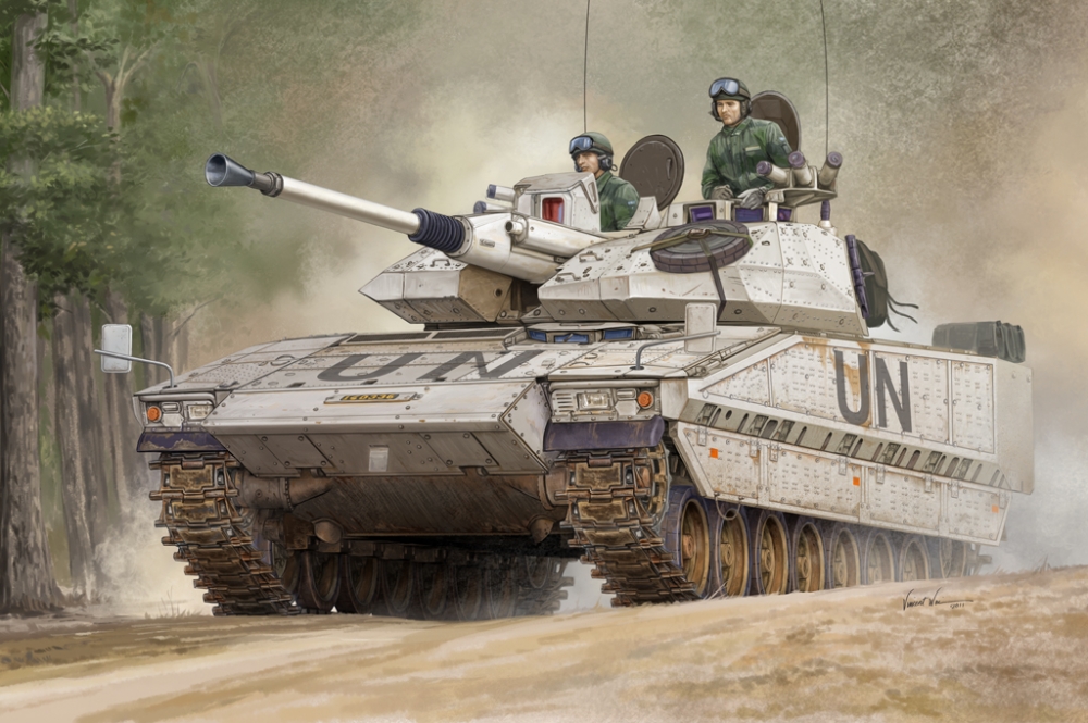 1:35 Сборная модель Swedish CV90-40C IFV /W Additional All-round Armour - 82475