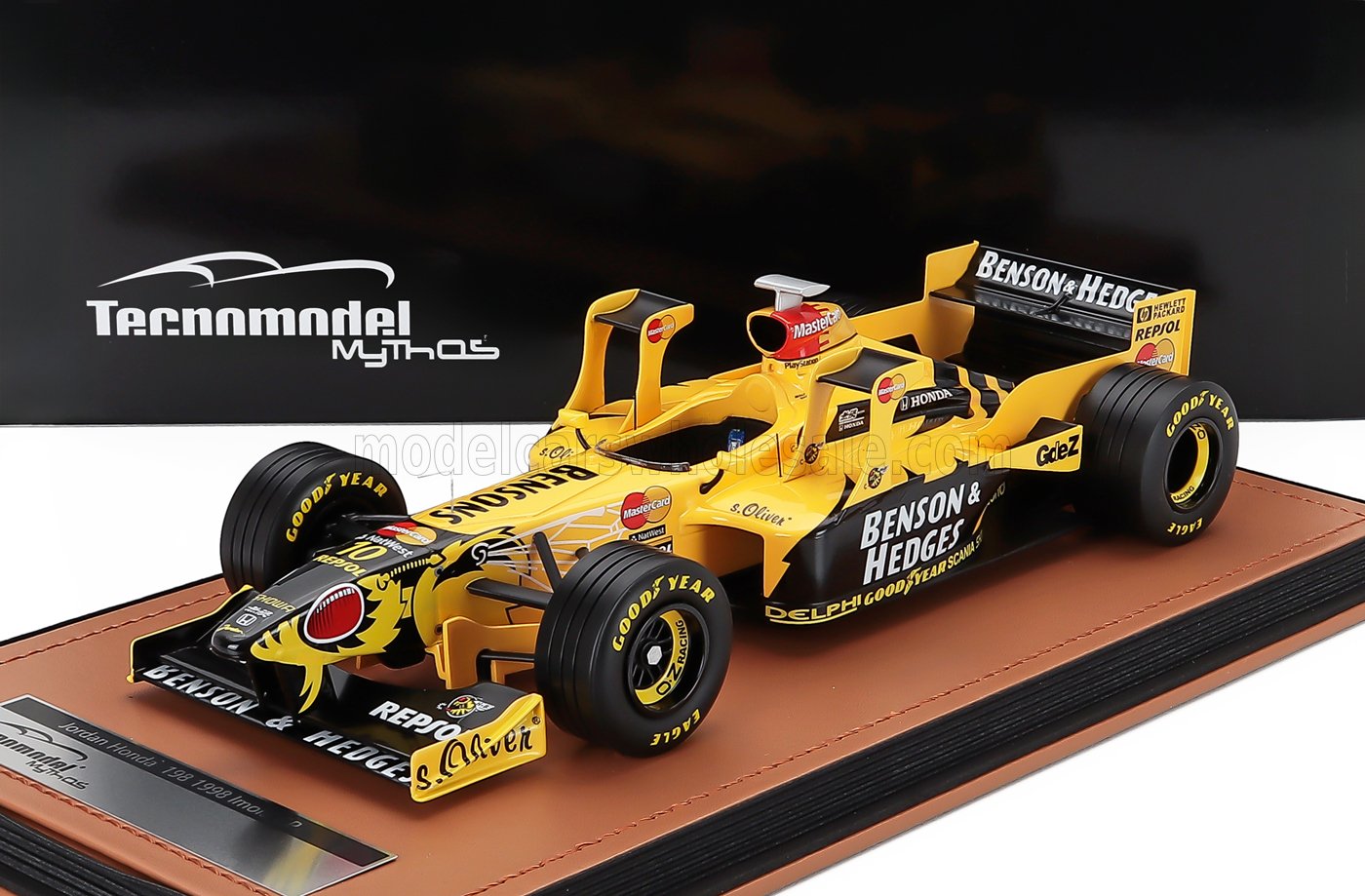 1:18 JORDAN F1 198 Honda Mf-301 Hc №10 Imola Gp Ralph Schumacher (1998), Yellow Black - TM18-384D