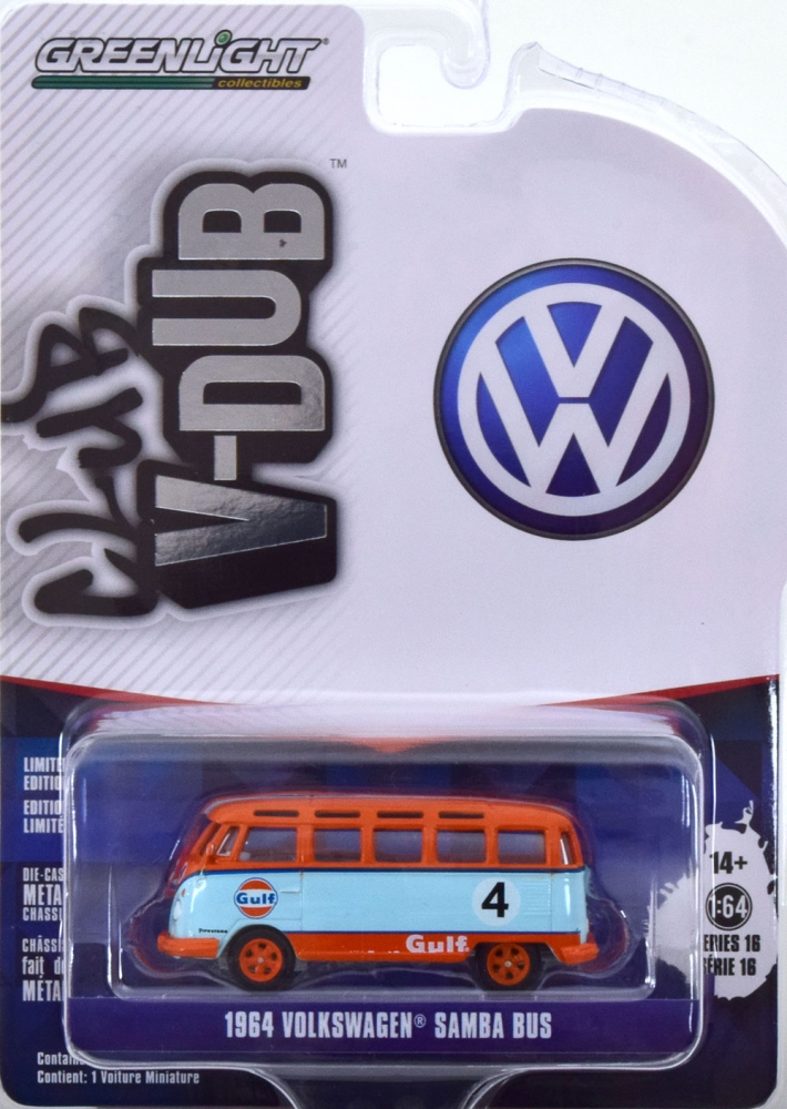 1:64 VOLKSWAGEN T1 Samba bus (1964), Gulf - 36070B