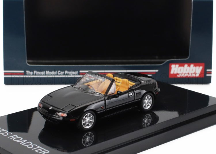 1:64 MAZDA Eunos (mx5) Na6c Spider Roadster (1989), black - HJ641025BBK