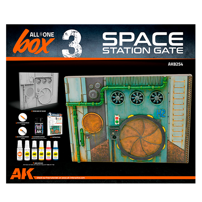 Набор 'ALL IN ONE' Ворота космической станции / BOX 3 – SPACE STATION GATE - AK8254