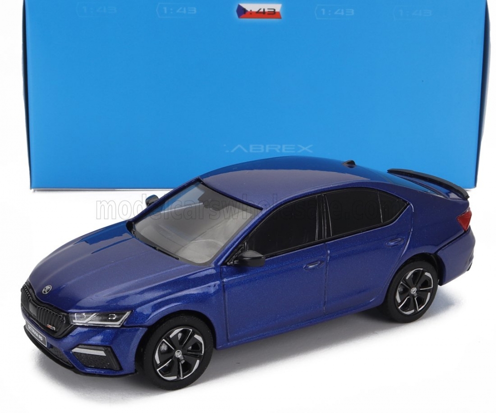 1:43 SKODA Octavia Iv Rs (2020), Blue Met - 037KA