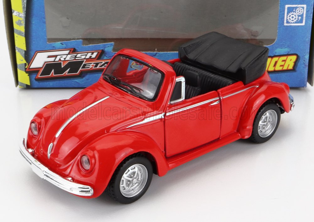 1:42 VOLKSWAGEN Beetle Cabriolet Open (1951), red - 24069(119355)