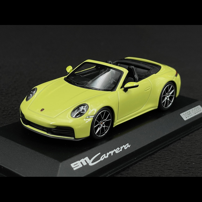 1:43 PORSCHE 911 992-2 Carrera Cabriolet Open (2024), Cartagena Yellow - WAP0200220SCPE