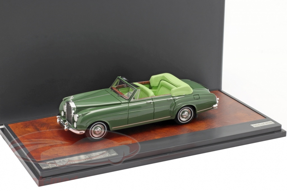 1:43 ROLLS ROYCE Silver Cloud H.J. Mulliner Cabriolet 4-двери #LLCB15 (открытый) 1962 Green - MX41705-031