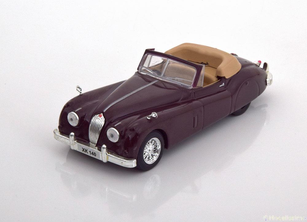 1:43 JAGUAR XK 140, dunkelrot - 64288