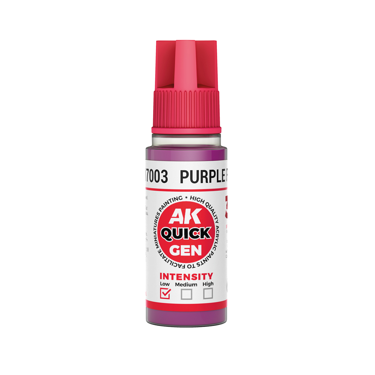 Краска акриловая QUICK GEN - Фиолетовая плоть / PURPLE FLESH, 18мл - AK17003