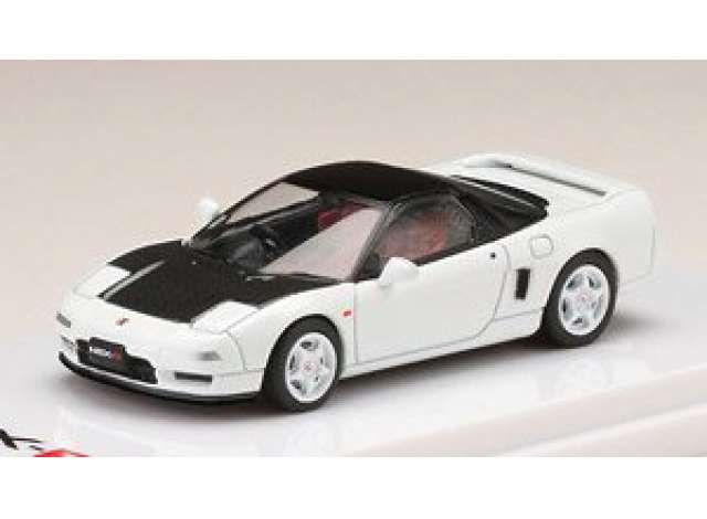 1:64 Honda NSX (NA1) Type R, championship white / carbon front cowling - HJ641006RCW