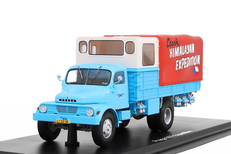 1:43 PRAGA S5T Czech Himalayan Expedition (1969), blue/red - PRAGAEXP