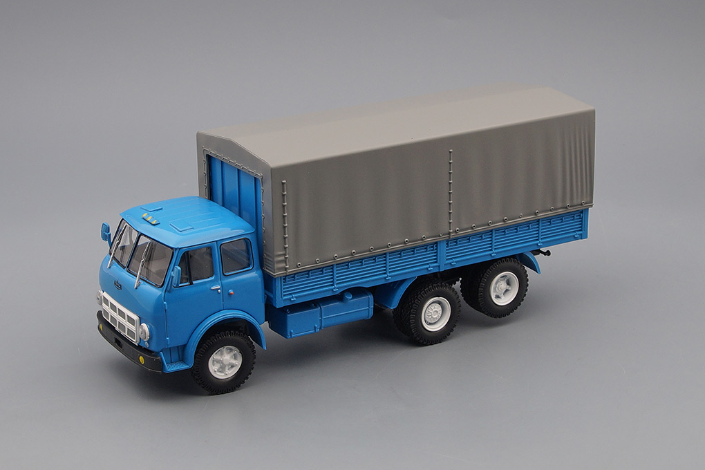 1:43 (Б/У) МАЗ-516Б, Грузовики СССР 55, голубой - ALS55-X2