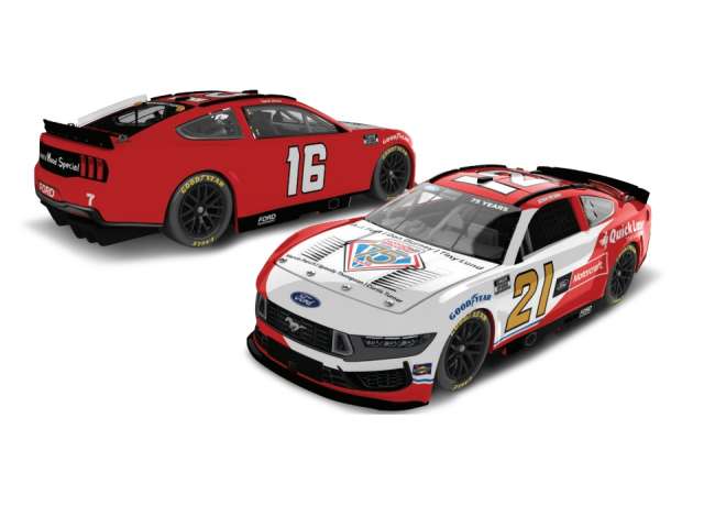 1:64 Ford Mustang Dark Horse Tool *Wood Brothers Racing 75th Anniversary wins Fantasy*, various 2025 - FXX2561WB75WINS