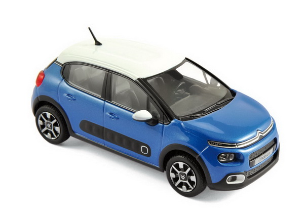 1:43 CITROËN C3 2016 Cobalt Blue/White - 155268