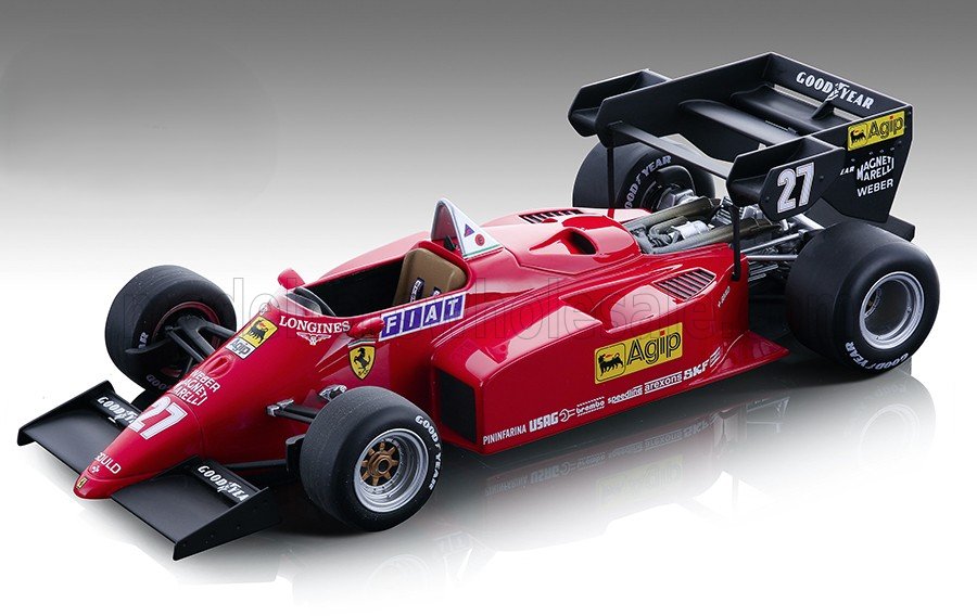 1:12 FERRARI F1 126C4-M2 №27 2nd European GP Michele Alboreto (1984) - TM12-07B