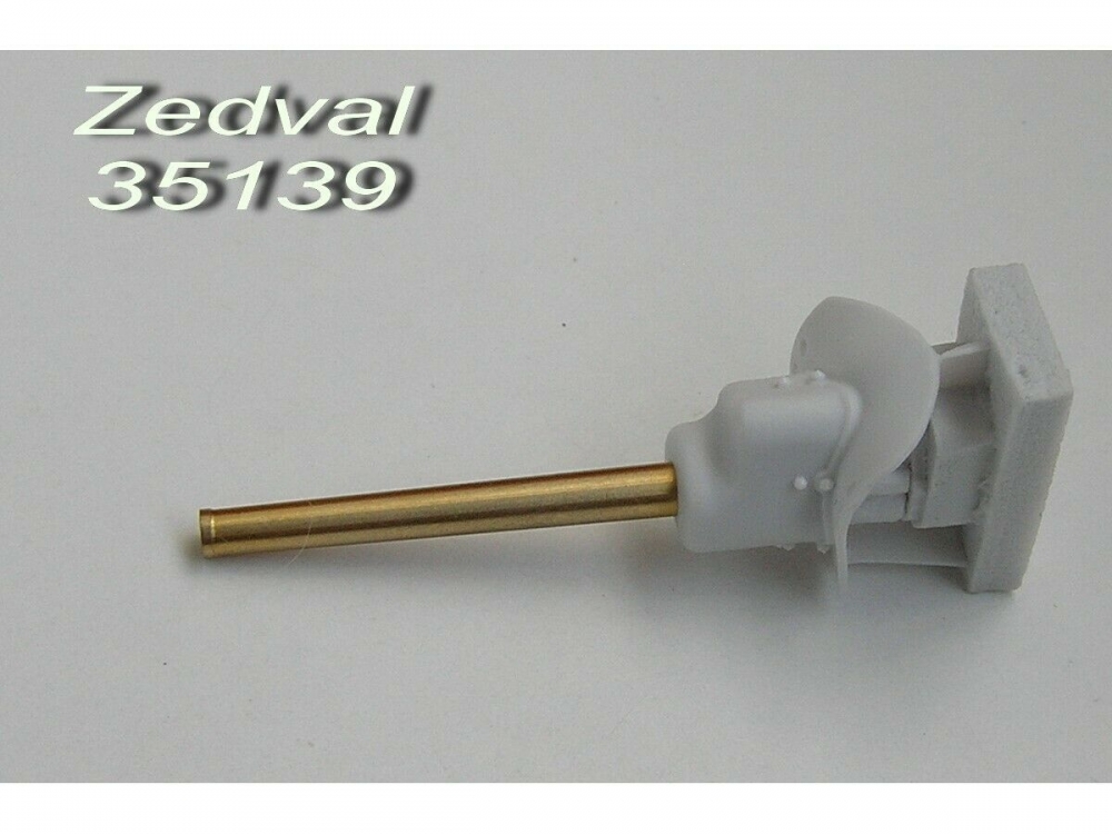 1:35 76 мм ствол Л-11 c бронемаской Т-34-76 образца 1940 г. - 35139