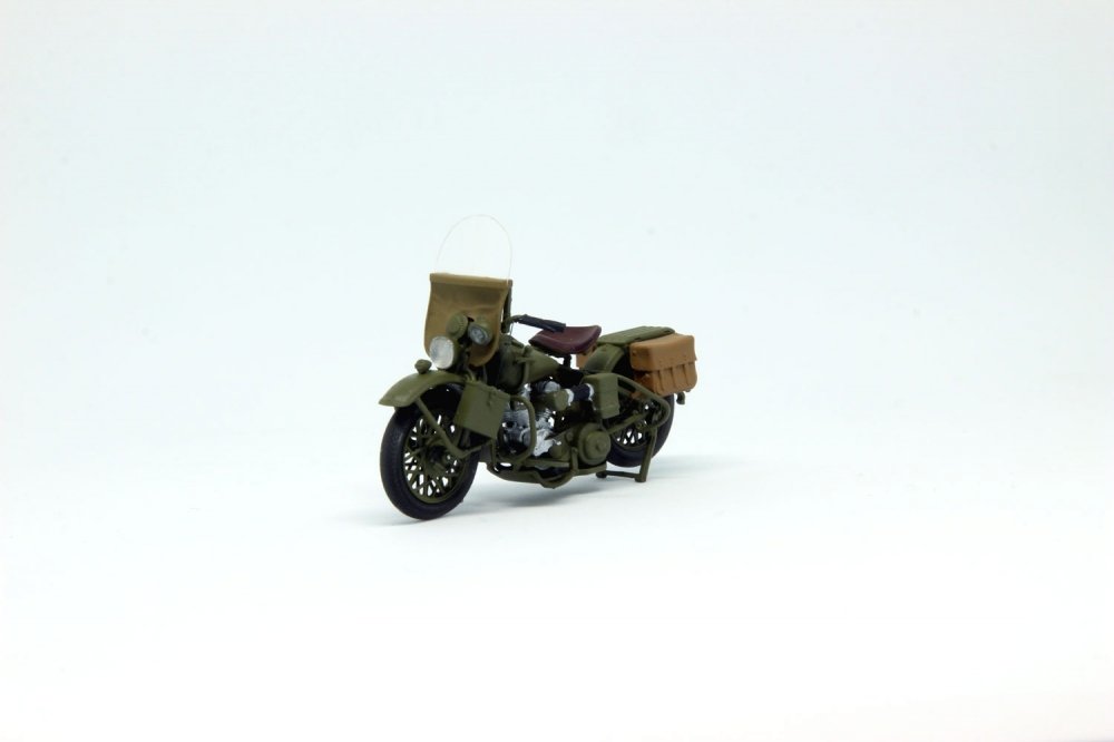 1:43 WLA-42 мотоцикл милиции 1947 г - wlamil