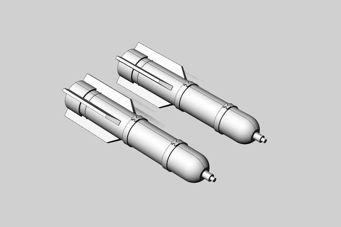 1:48 Набор дополнений для M26 flare (2 шт) - BRL48148