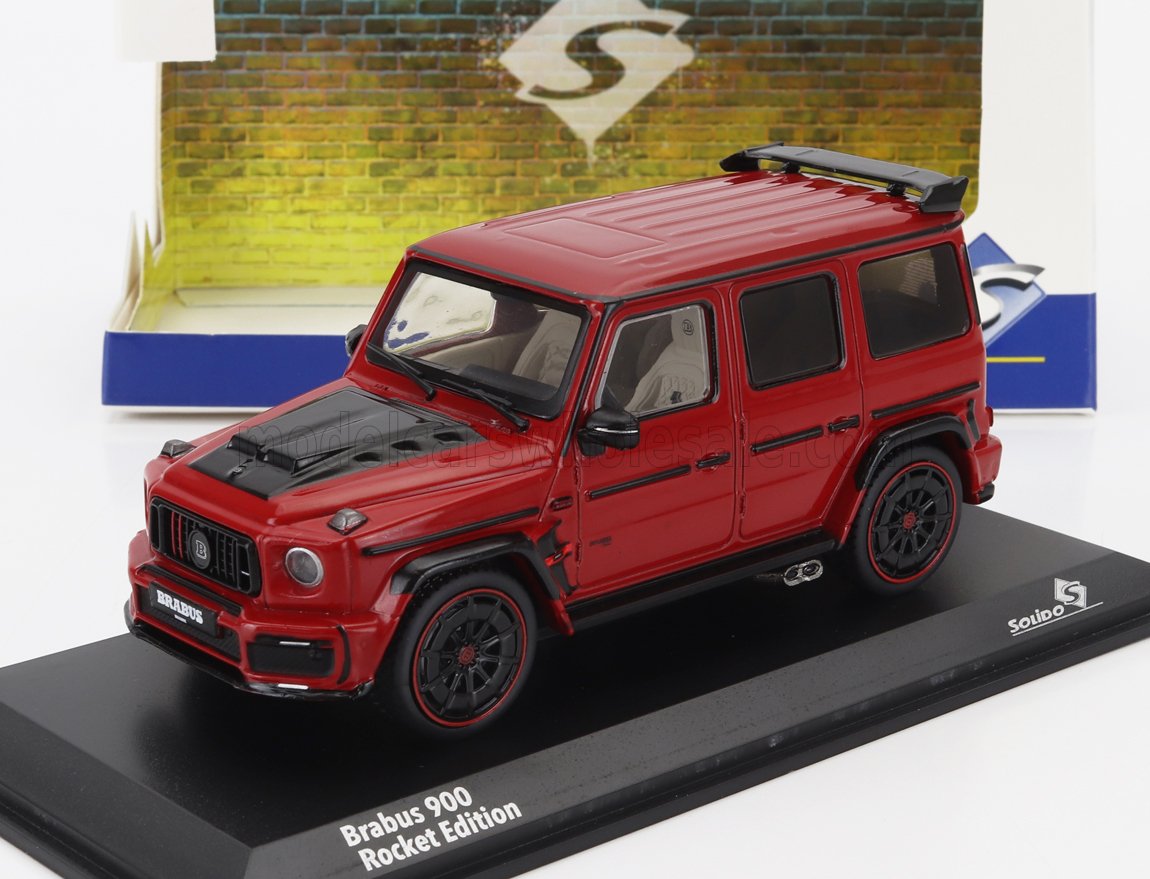 1:43 MERCEDES-BENZ G-class G63 700 Brabus Rocket Edition (2022), Red - S4312407
