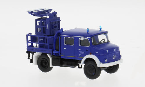 1:87 MERCEDES-BENZ LA 911 Lichtmastwagen THW Stuttgart (1966), blue - 47195