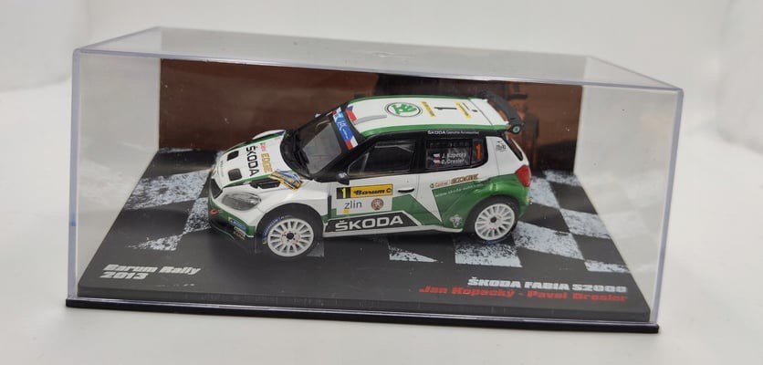 1:43 SKODA Fabia S2000 J. Kopecký #1 из серии RALLY CARS - RALLYC040