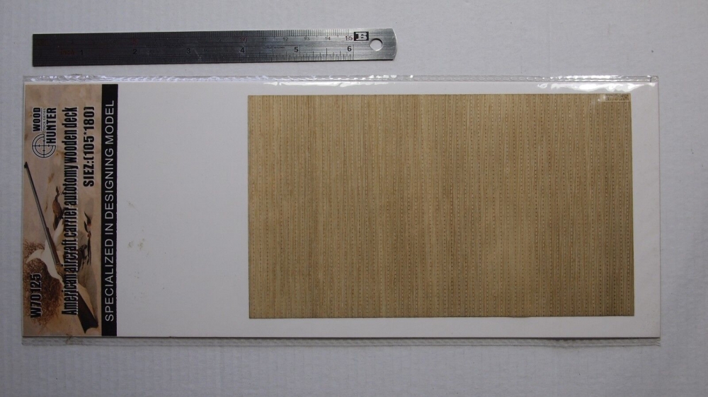1:700 Палуба American aircraft carrier autotomy wooden deck - W70125