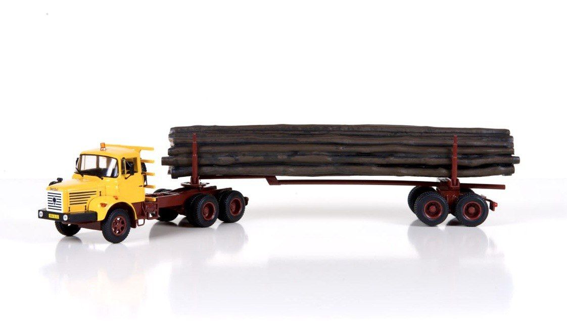 1:43 SAVA BERLIET TBH 280 FARDIER (1974), yellow - 693653