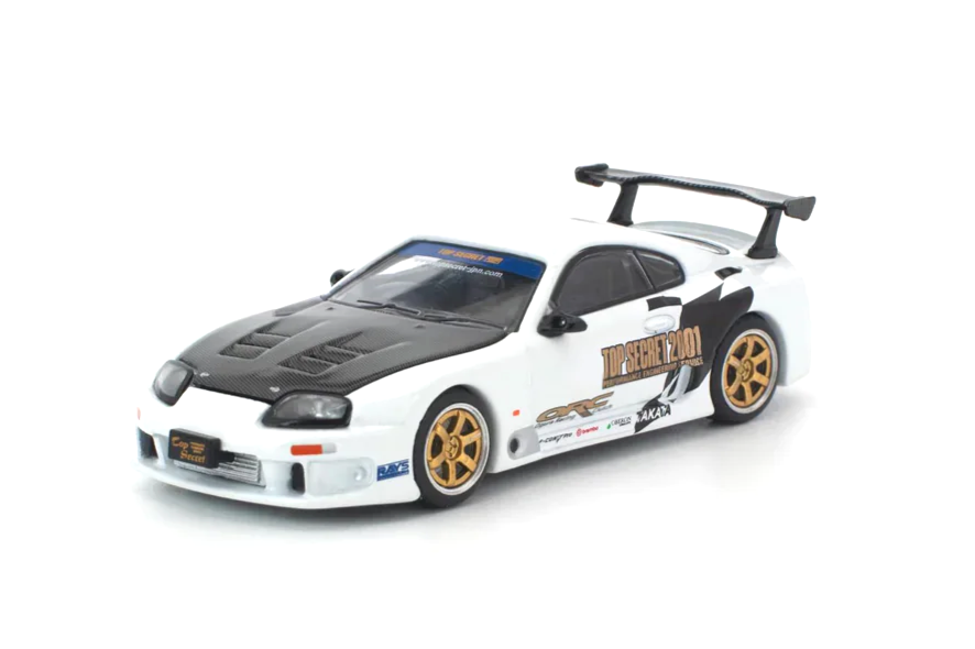 1:64 TOYOTA Top Secret GT300 Supra, white - PR640364