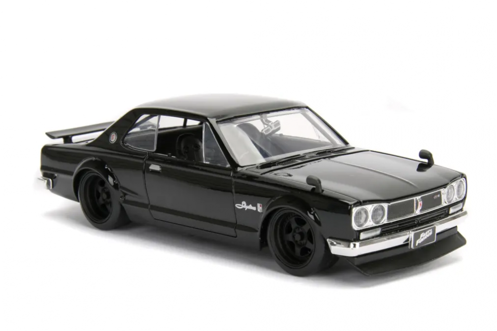 1:24 NISSAN Skyline (1971) black Fast & Furious (Форсаж) - 63930