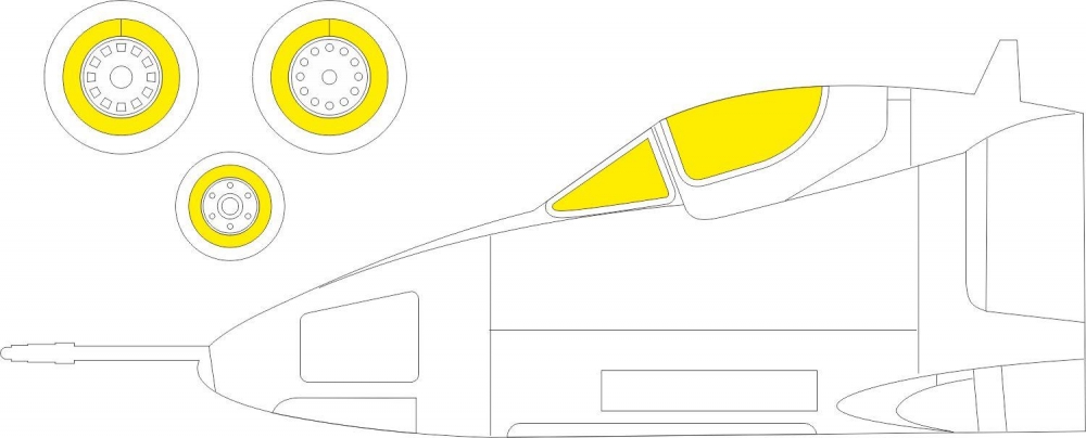 1:72 Маска окрасочная A-4E - CX606