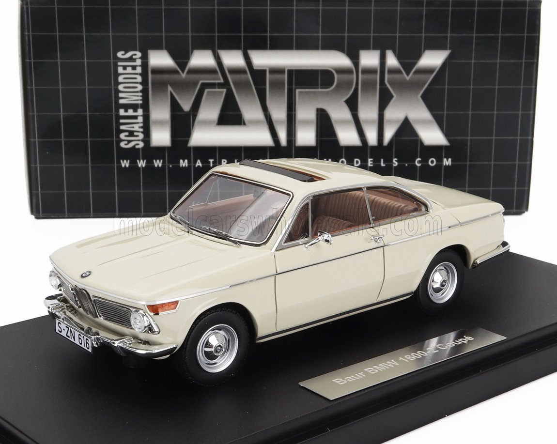 1:43 BMW 1602 Baur Coupe (1967), Cream - MX30202-014