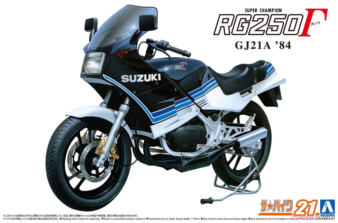 1:12 Сборная модель Suzuki GJ21A RG250 84 - 06322
