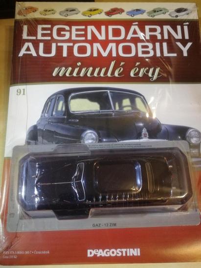 1:43 Горький 12 ЗИМ, Legendarni automobily minule ery 91 - LAME091