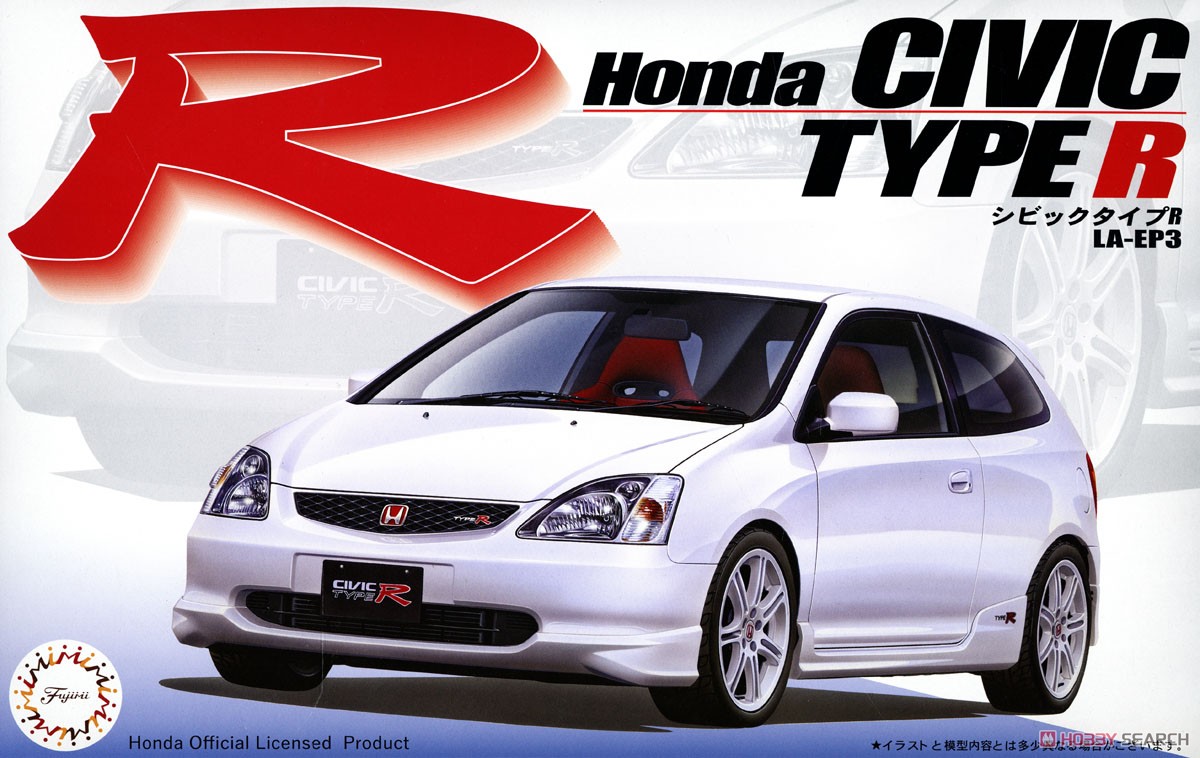 1:24 Сборная модель Honda Civic Type-R LA-EP3 '01 - 04686
