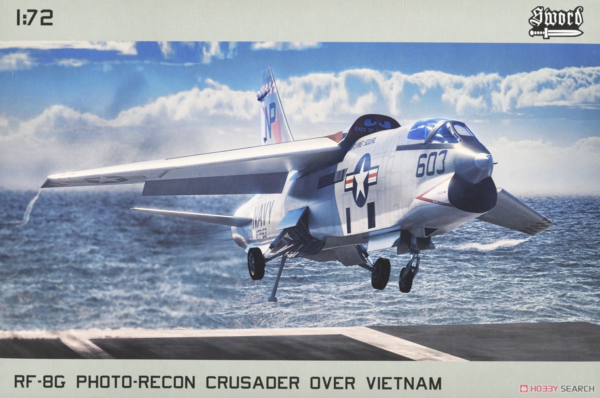 1:72 Сборная модель RF-8G Фоторазведчик Crusader над Вьетнамом - SW72150