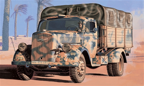 1:72 Сборная модель Автомобиль Opel Blitz - 7014