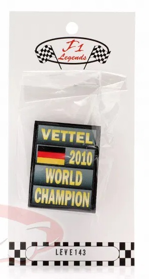 1:18 Табличка (пит-боард) Red Bull RB6 Sebastian Vettel (2010) - CTLEVE143